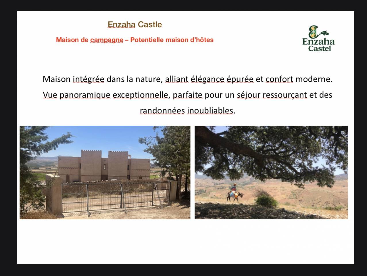 Maison de campagne – Potentielle maison d’hôtes