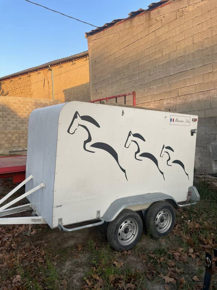 CAMION CHEVAUX 4 PLACES+HOMECAR