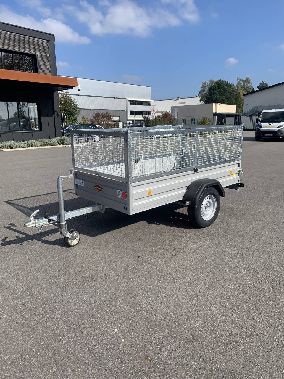 REMORQUE RIDELLES GRILLAGE 