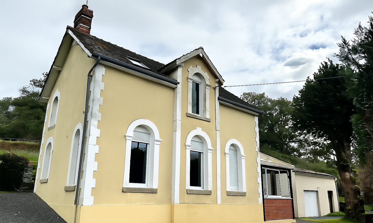 Maison 4 chambres – 1,6 ha clôturé - sans vis-à-vis