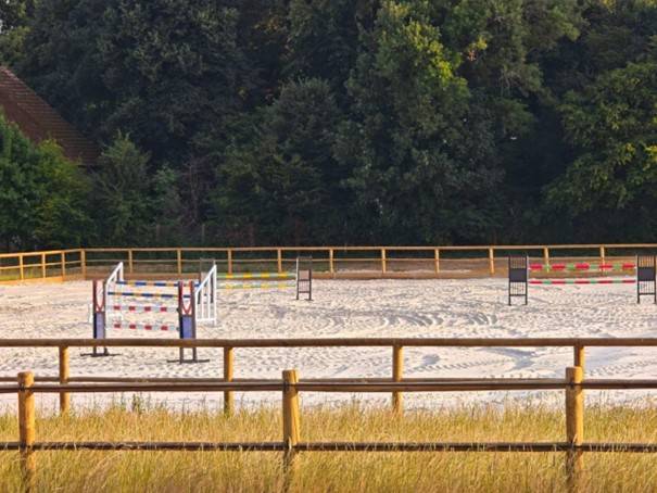 Locations Ecuries de 13 boxes + 2 hectares de prés