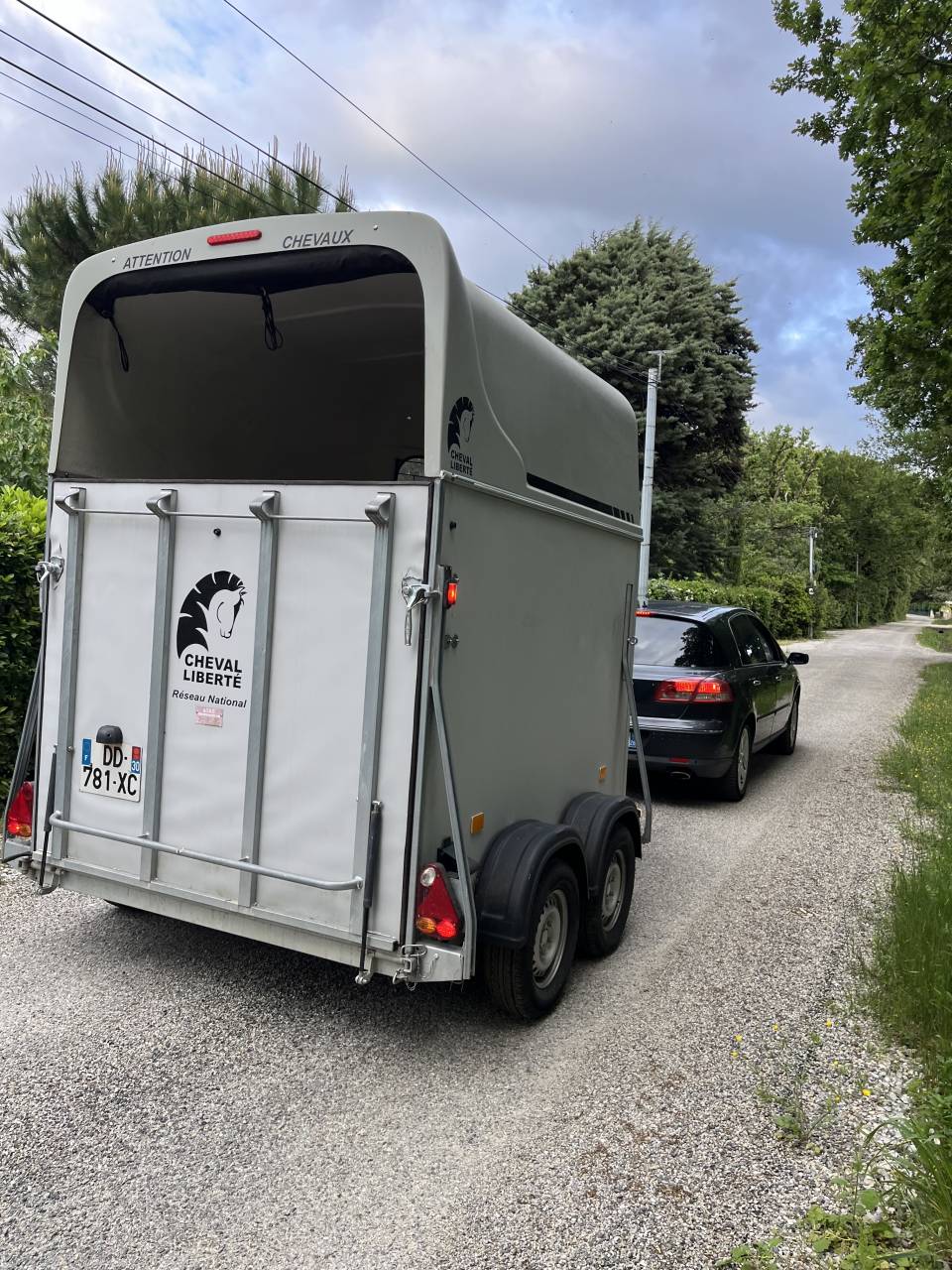 Van cheval libert&eacute; 2 places