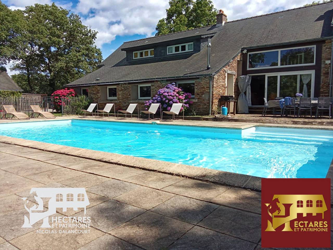 Maison Nort Sur Erdre 2 habitations, 1,7 hectares 12 pi&egrave;ce(s) 350 m2