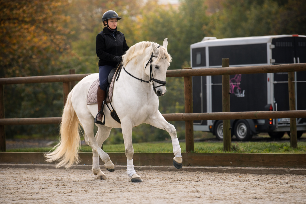 Hongre Lusitanien - 10 ans- Dressage - France