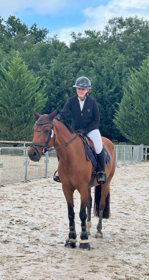 Jument CSO selle fran&ccedil;ais 