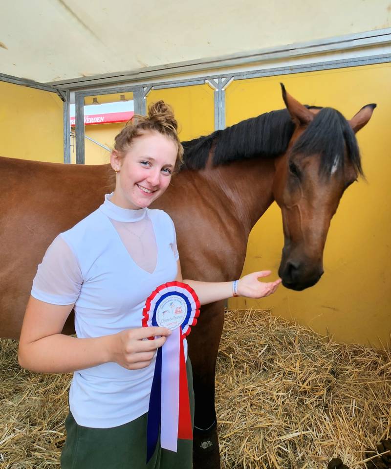 Jument CSO selle fran&ccedil;ais 