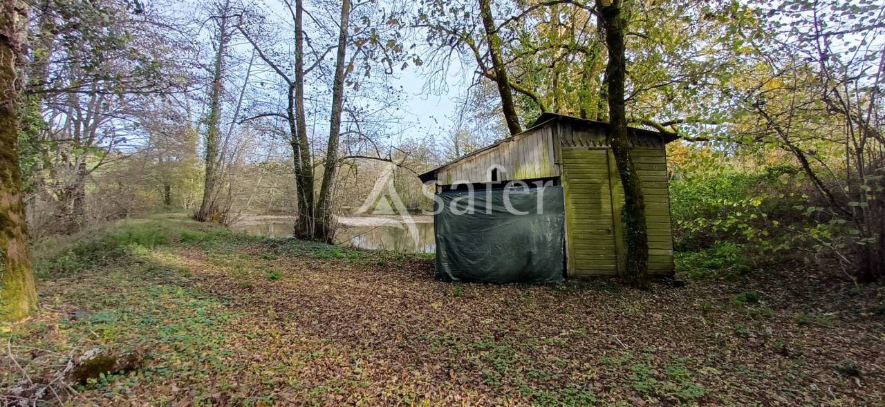 Etang, pr&eacute; et bois sur 2ha24 en P&eacute;rigord vert