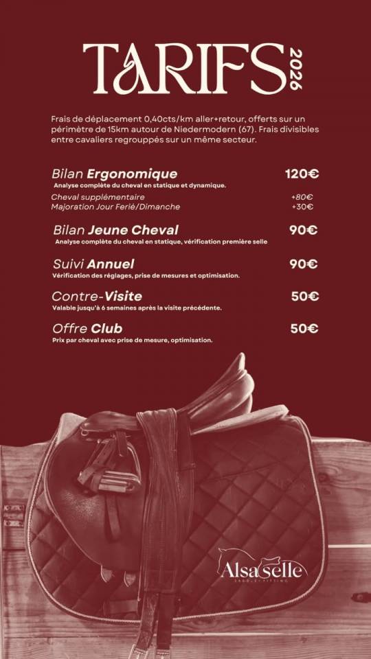 Saddle-Fitting Alsace-Moselle