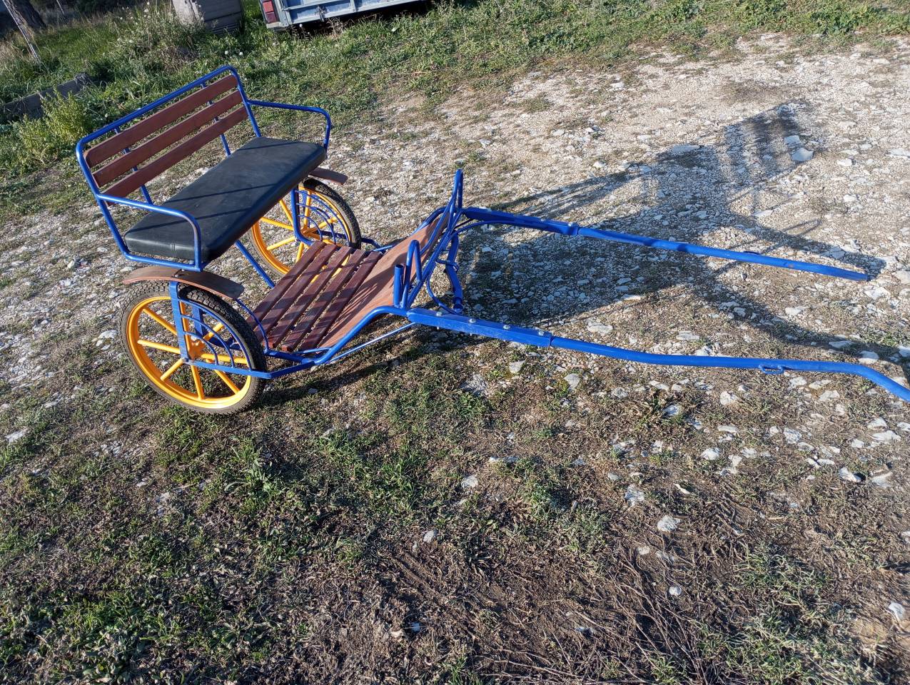 Cal&egrave;che sulky poney