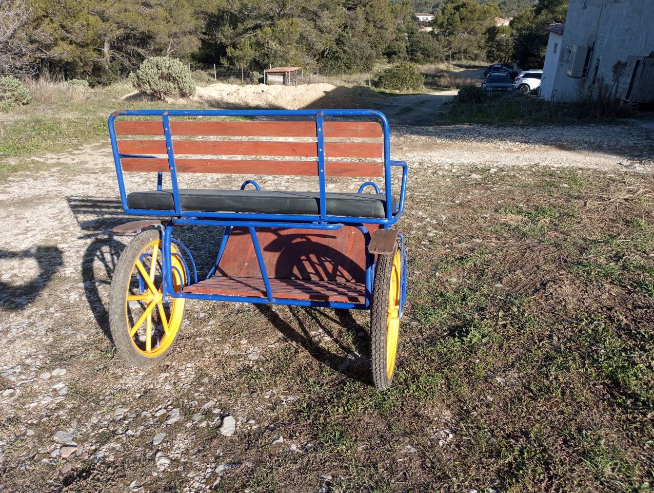 Cal&egrave;che sulky poney