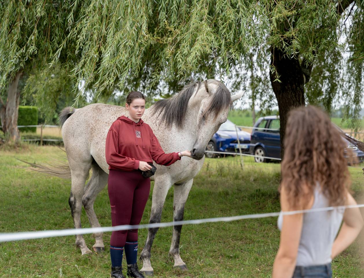Pension accompagnement du bin&ocirc;me humain/cheval