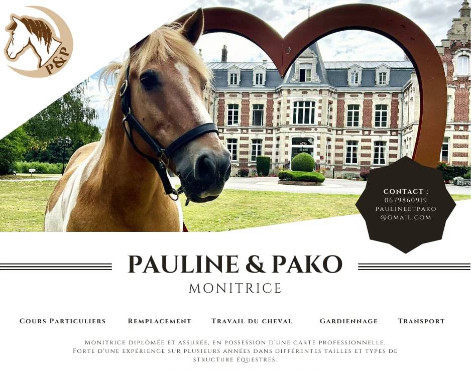 Monitrice d'&eacute;quitation ind&eacute;pendante