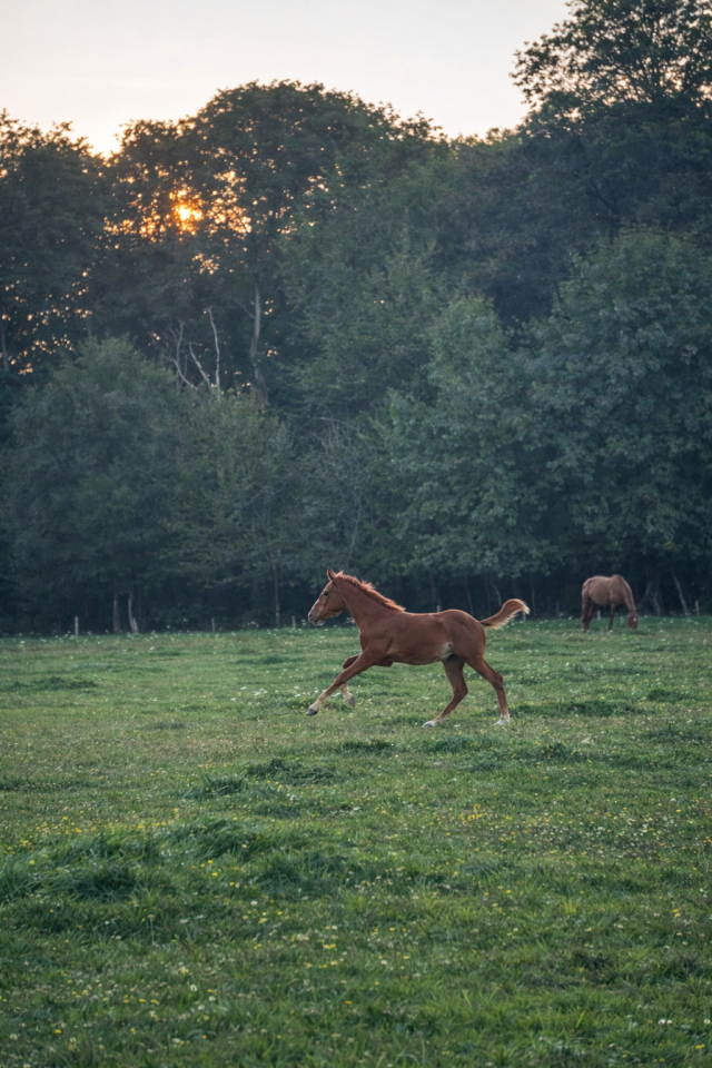 Poulain selle fran&ccedil;ais 
