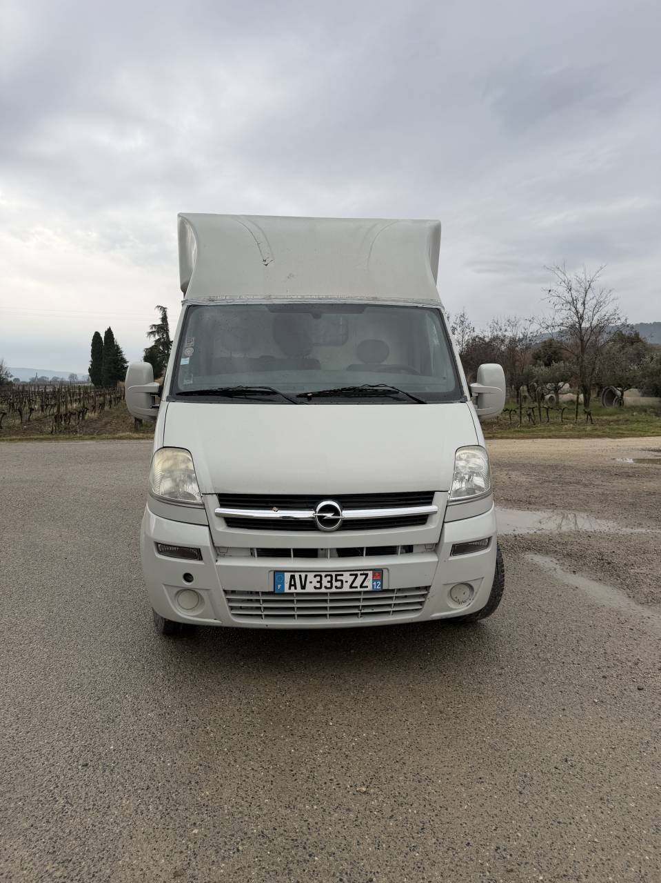 &Agrave; vendre camion cheval Opel movano 