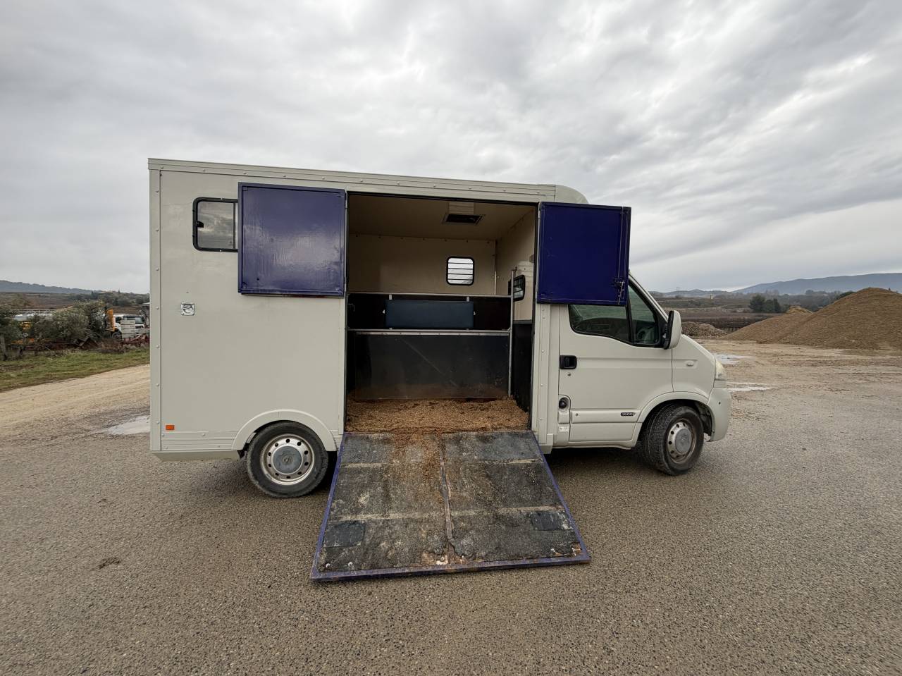 &Agrave; vendre camion cheval Opel movano 