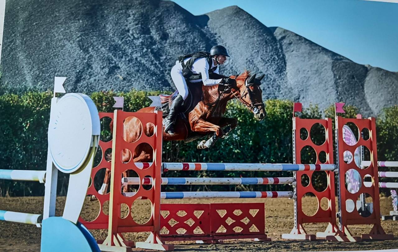 Tr&egrave;s jolie jument CSO