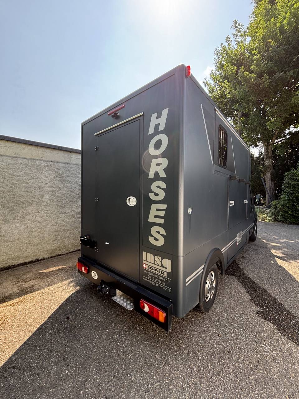 Camion &agrave; chevaux MSG Light Peugeot Boxer