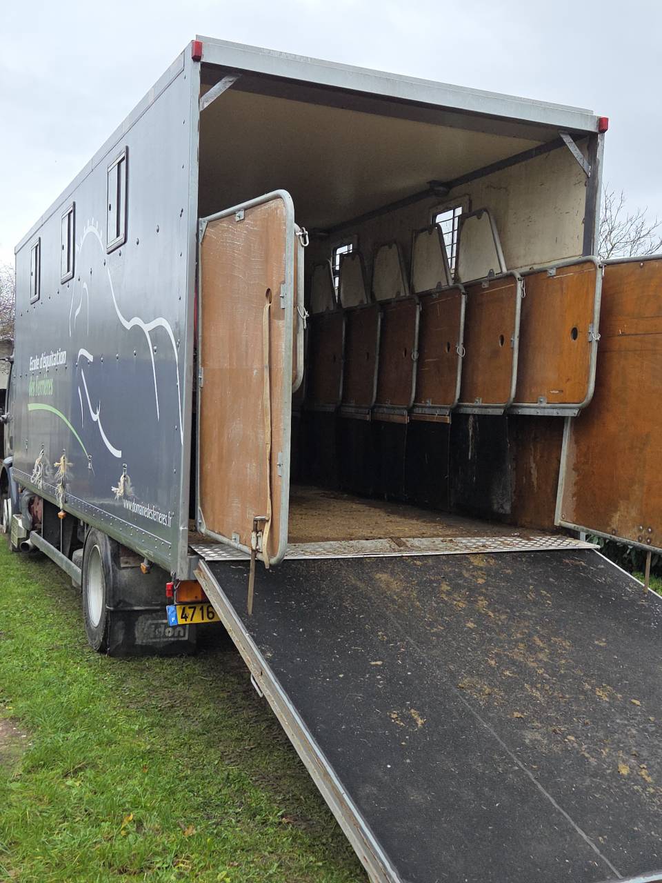 camion chevaux