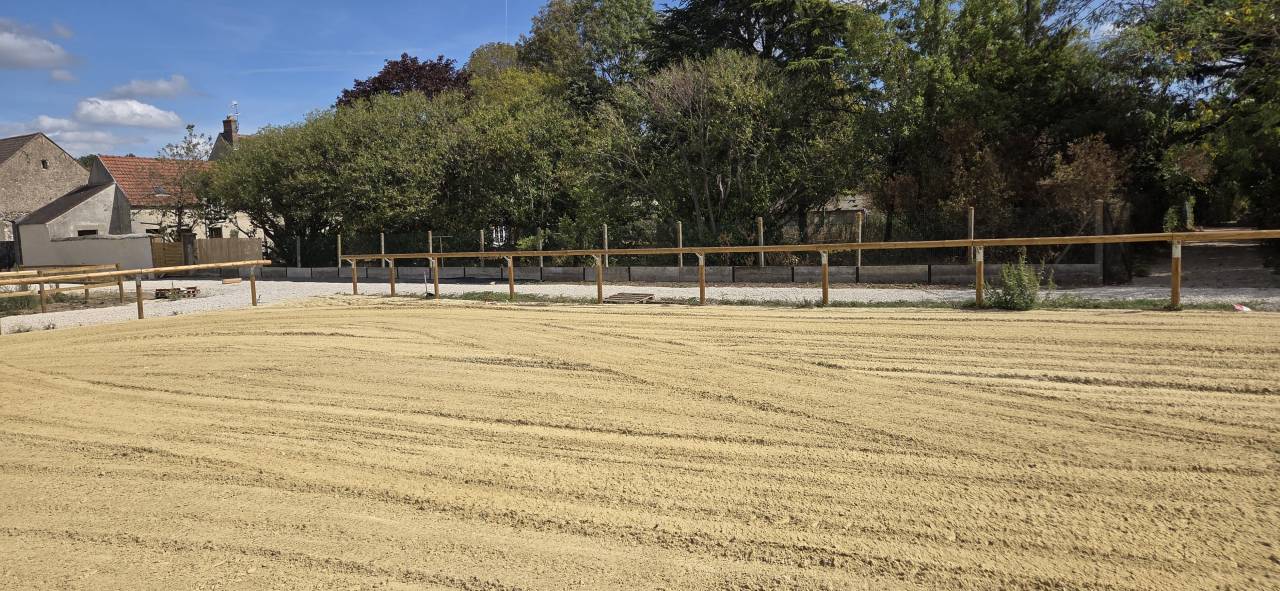 Pension chevaux en &eacute;curie active NOZAY 91