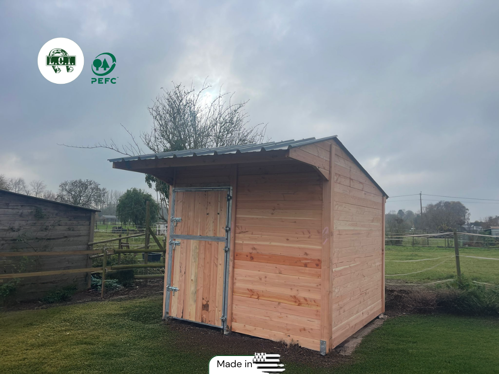 Box Club en bois Douglas