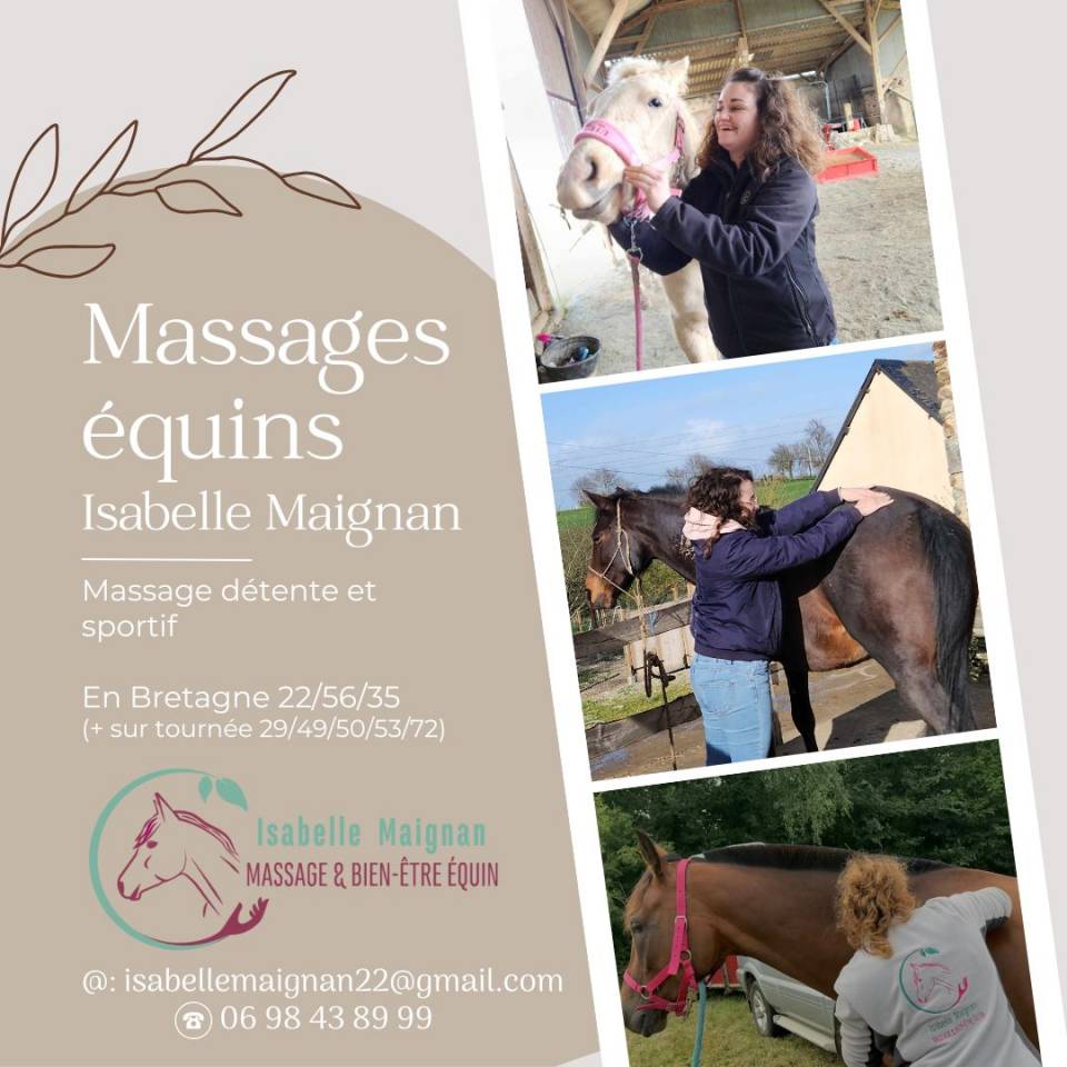Masseuse &eacute;quin & Nutritionniste &eacute;quin