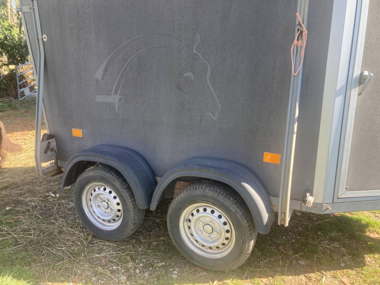 Van cheval libert&eacute; 1 place en oblique- unique-