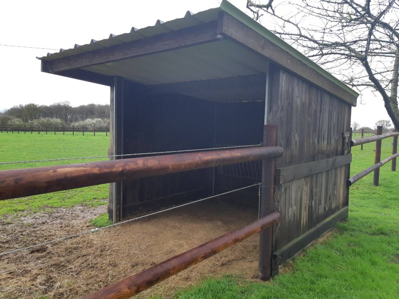 Abri de prairie classique monopente