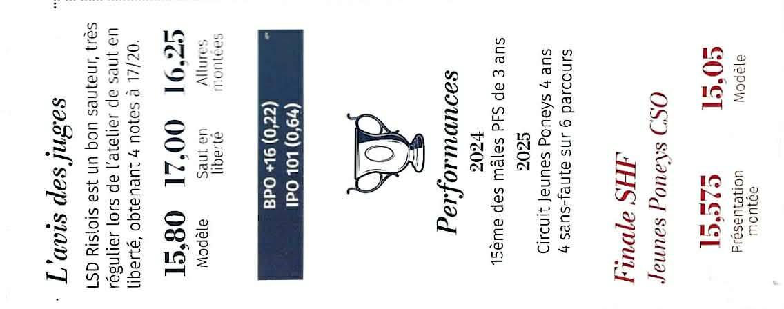 A vendre &eacute;talon approuv&eacute; PFS 5 ans