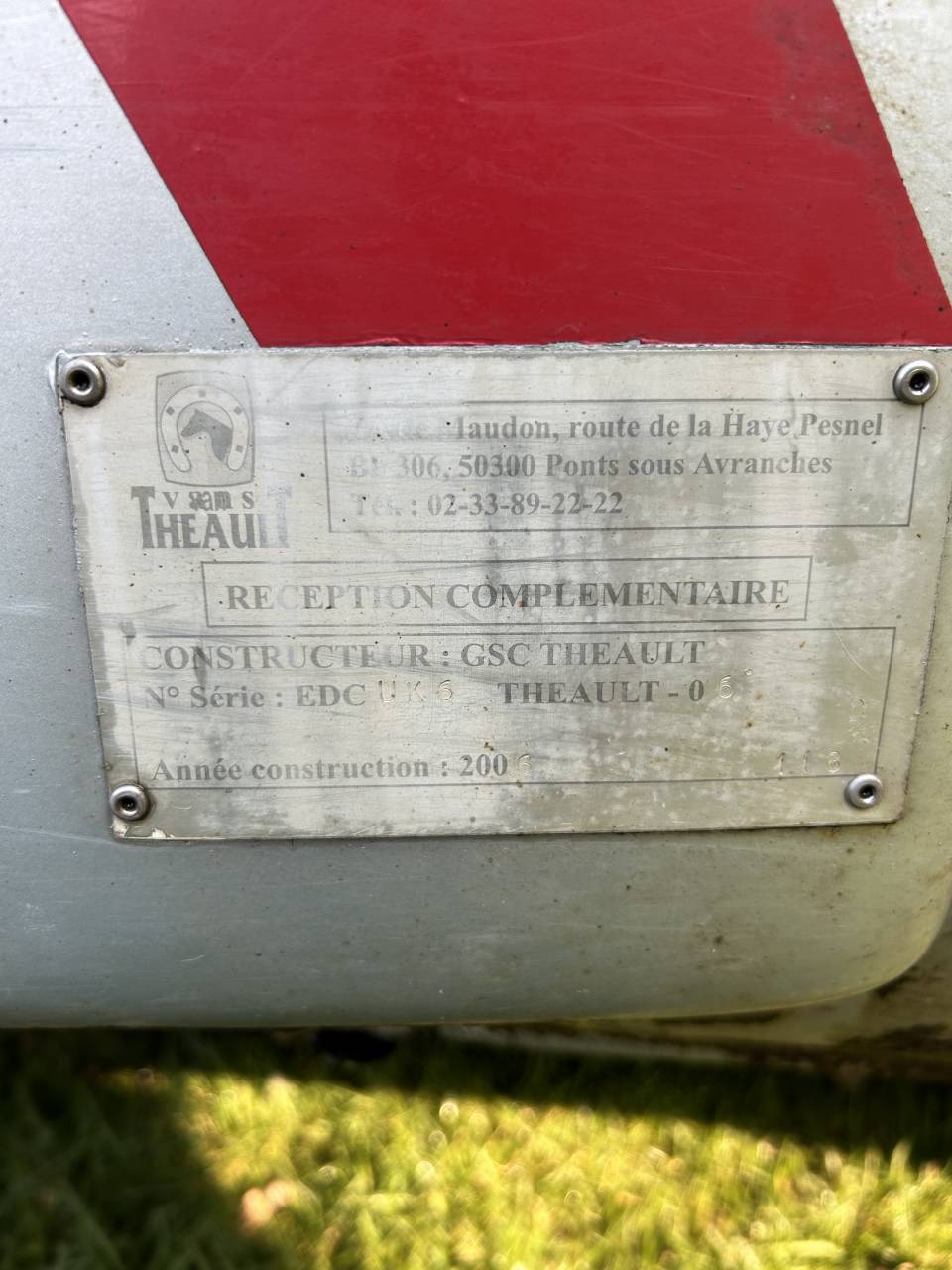 Camion Renault Master II carrosserie THEAULT 2006