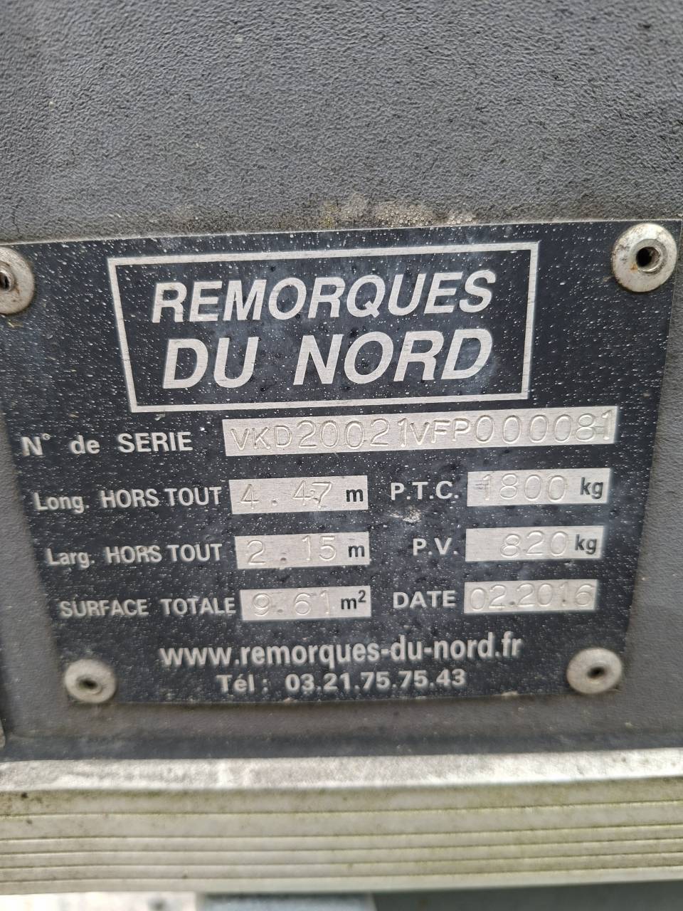 Van chevaux 2 places