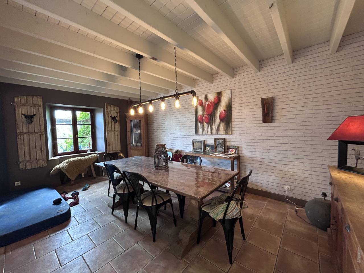 Maison/loft sur 4 ha