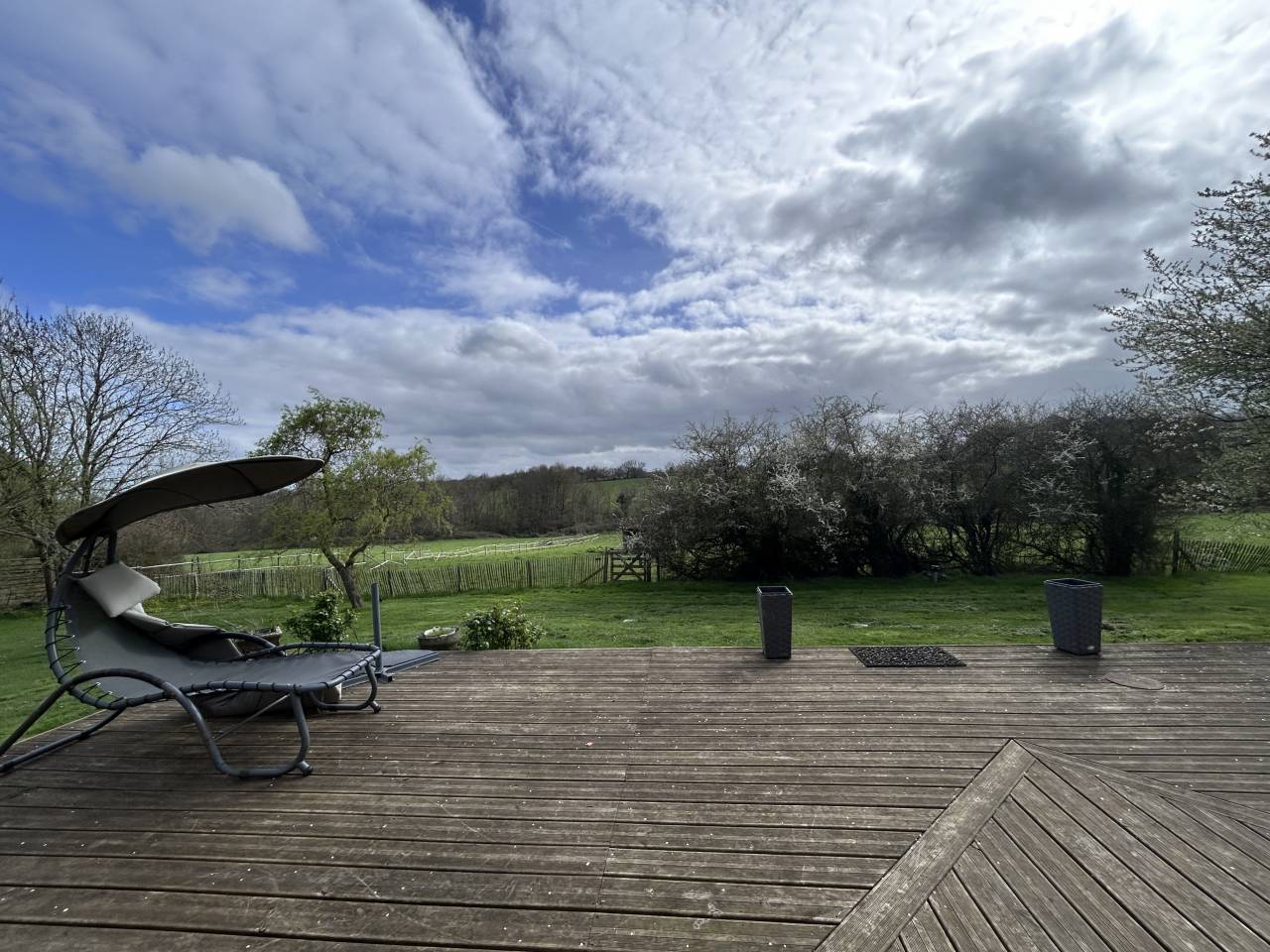 Maison/loft sur 4 ha