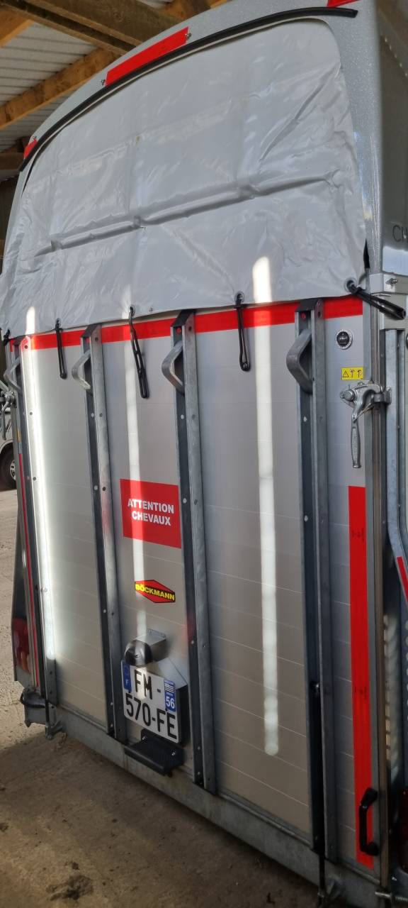 Van bockmann 2 places aluminium 