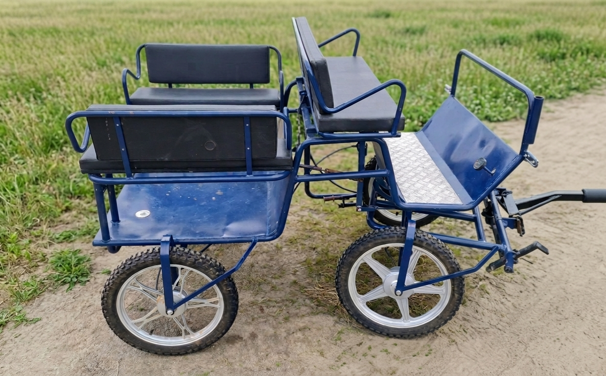 Cal&egrave;che pour poney ou &acirc;ne - timon et brancards - 50