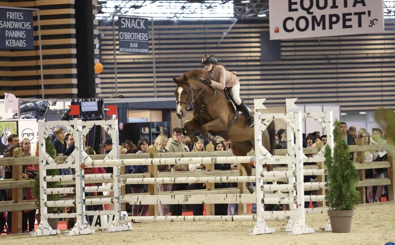 Jument 13 ans par Casall pour CSI children 