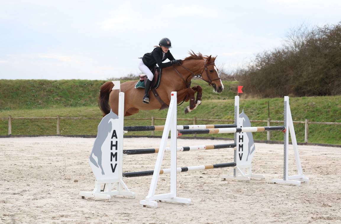 Jument 13 ans par Casall pour CSI children 