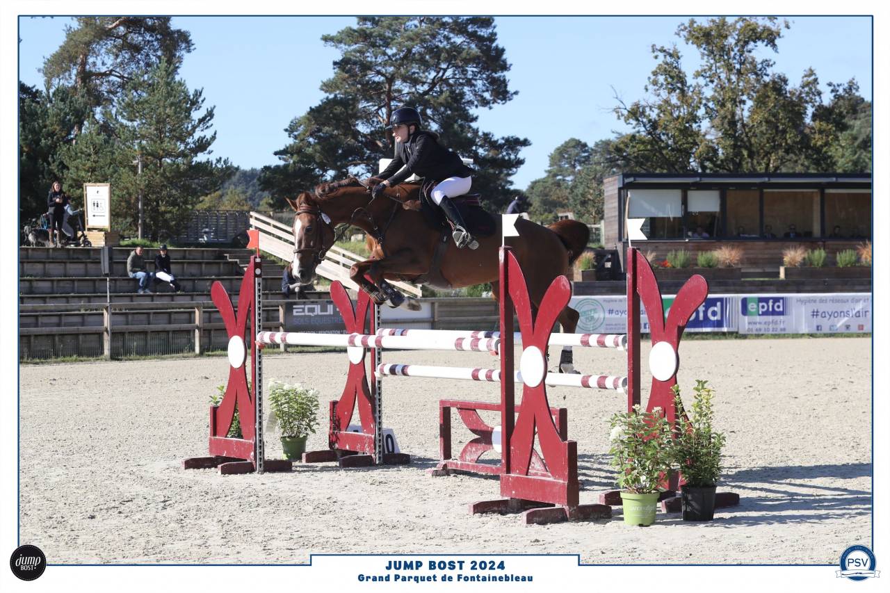 Jument 13 ans par Casall pour CSI children 