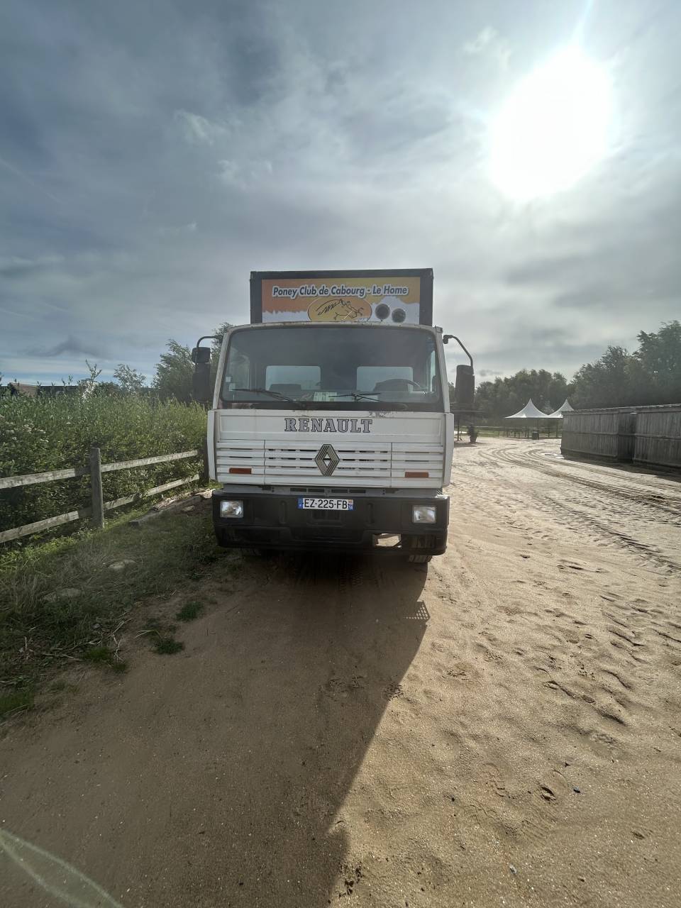 Poids lourd chevaux 