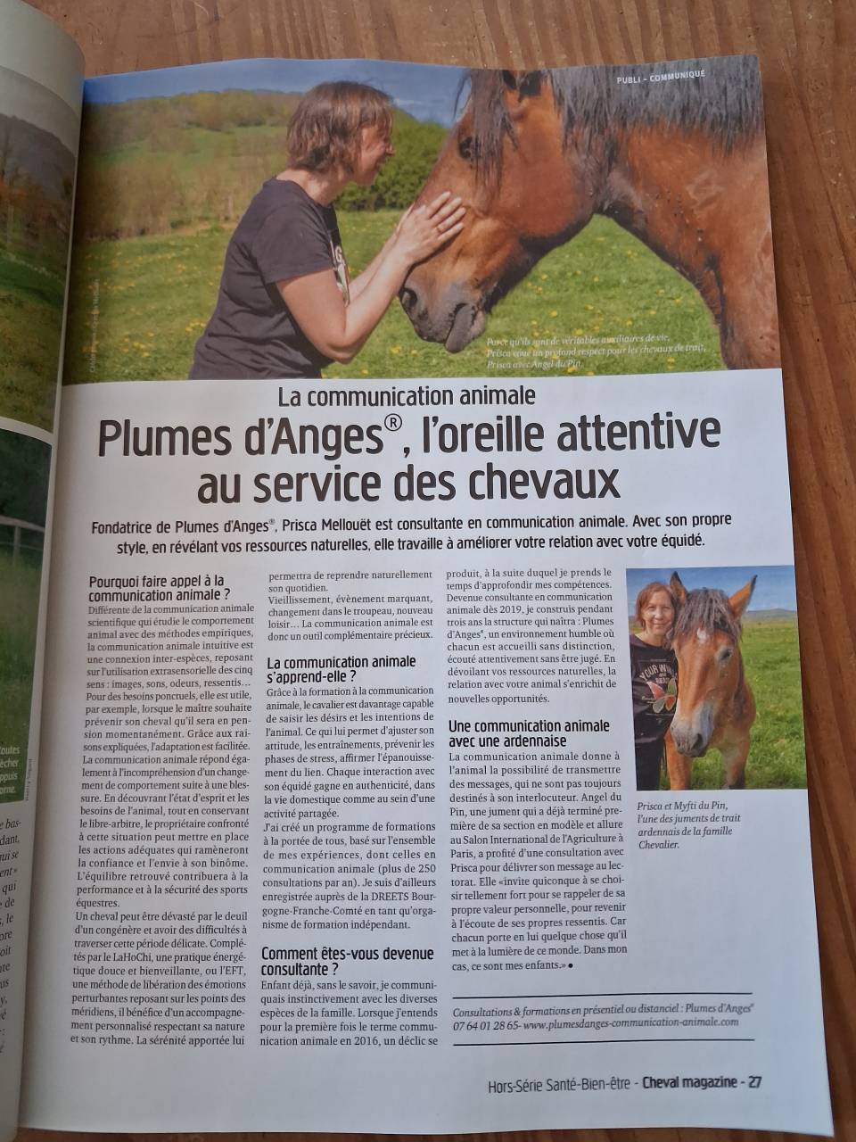 Formation &agrave; la communication animale