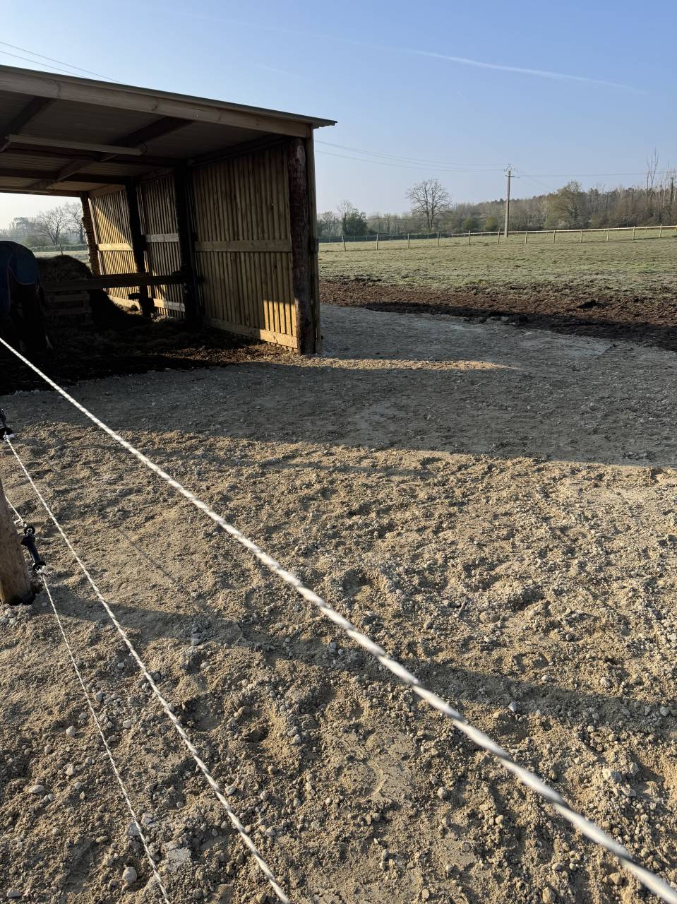 Pension chevaux au pr&eacute;