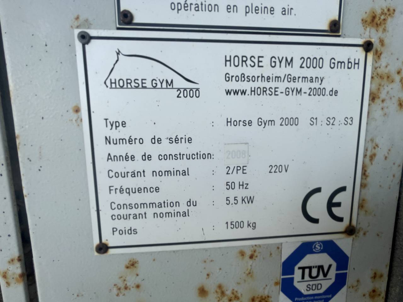 marcheur tapis Horse Gym 2000