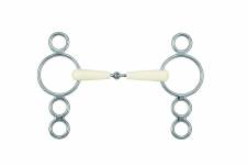 Mors pessoa 4 anneaux simple brisure - Happy Mouth