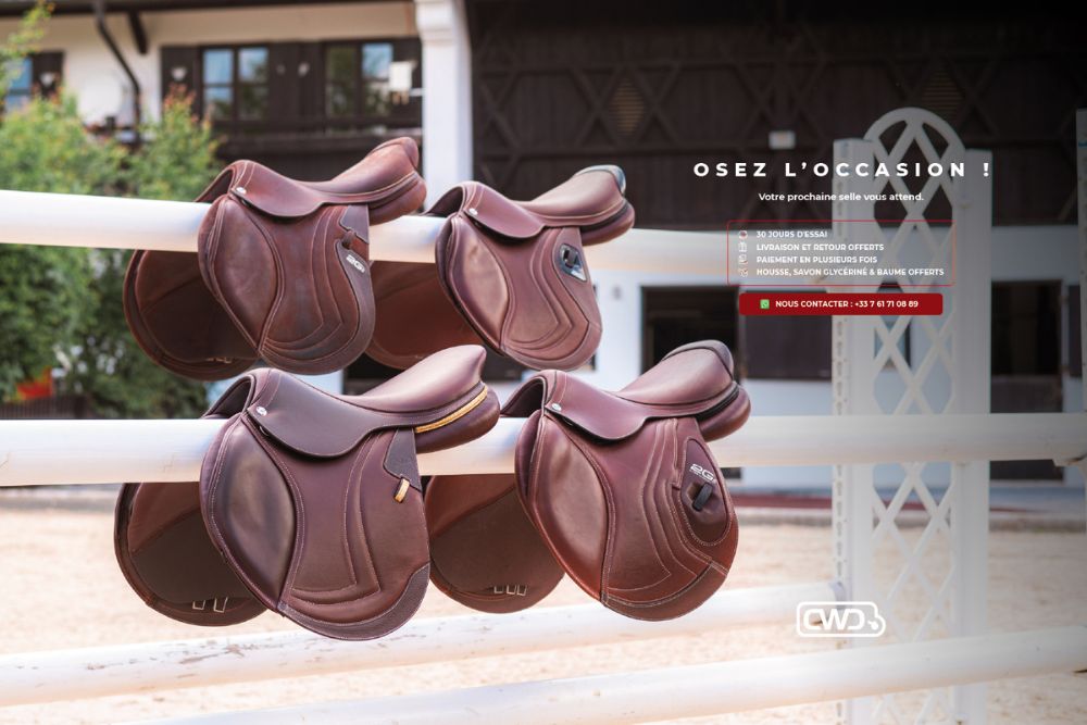 Trouver une selle d'occasion CWD