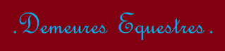 Logo - Demeures Equestres